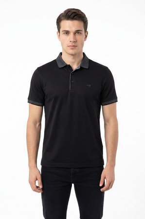 Erkek Polo Yaka Kısa Kollu Tişört Regular Kalıp T3000 BGL-ST05555