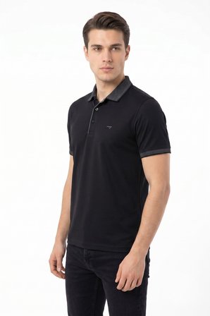 Erkek Polo Yaka Kısa Kollu Tişört Regular Kalıp T3000 BGL-ST05555