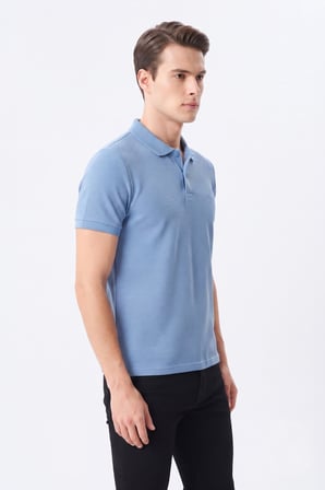 Erkek Polo Yaka Kısa Kollu Tişört Regular Kalıp 2610 BGL-ST05606