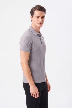 Erkek Polo Yaka Kısa Kollu Tişört Regular Kalıp 2620 BGL-ST05607
