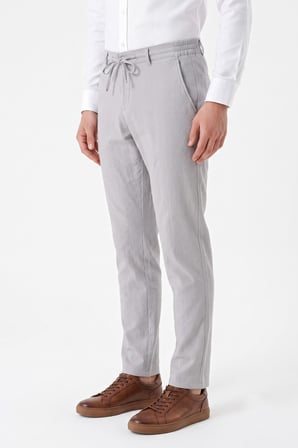 Erkek Regular Kalıp Jogger Pantolon Gofre Kumaş BGL-ST05632