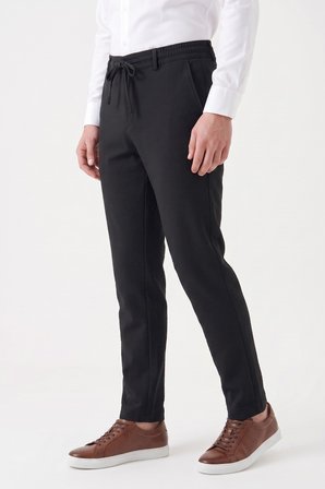 Erkek Regular Kalıp Jogger Pantolon Gofre Kumaş BGL-ST05632