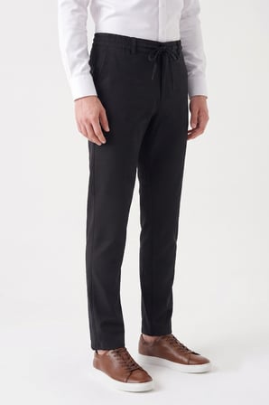 Erkek Regular Kalıp Jogger Pantolon Gofre Kumaş BGL-ST05632
