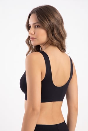 Kadın Lazer Kesim Önden Çıtçıtlı Pedli Sütyen BGL-ST05636