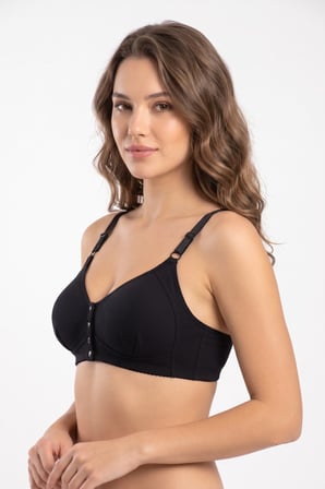 Kadın Önden Çıtçıtlı Süngerli Sütyen C Cup BGL-ST05639