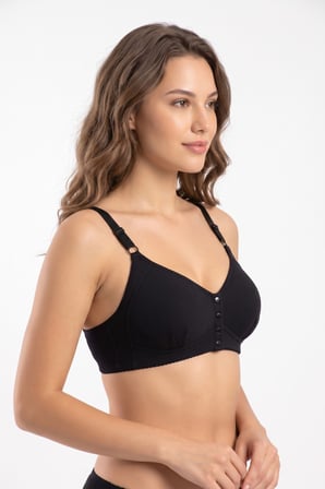 Kadın Önden Çıtçıtlı Süngerli Sütyen C Cup BGL-ST05639
