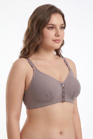 Kadın Önden Çıtçıtlı Süngerli Sütyen C Cup BGL-ST05639