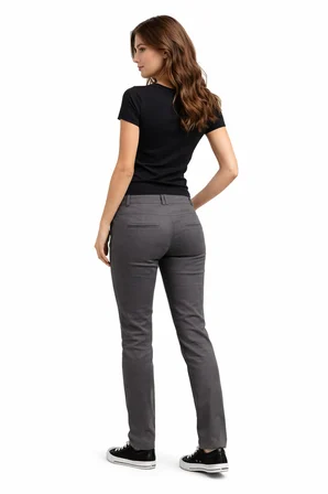 Kadın Düşük Bel Kanvas Pantolon Rebecca BGL-ST05642
