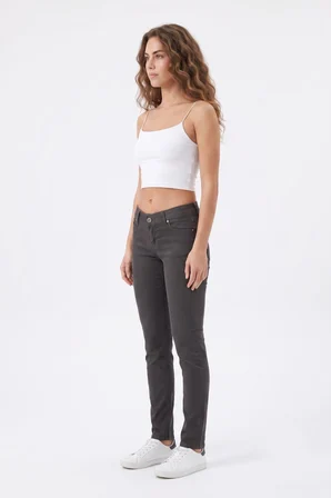 Kadın Düşük Bel Kanvas Pantolon BGL-ST05643