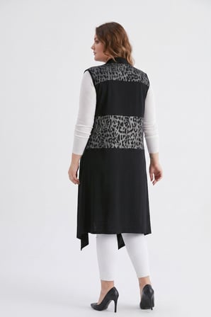 Kadın Düğmesiz Modelli Yelek 54148 BGL-ST05660