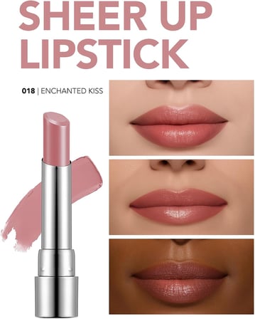 Flormar Nemlendirici Parlak Ruj- Sheer up Lipstick- 018 Enchanted Kiss- 8682536097864