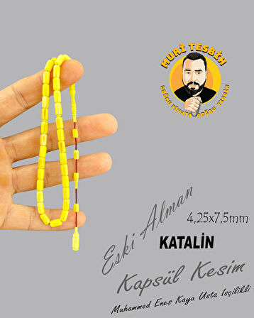 MUHAMMED ENES KAYA ESKİ ALMAN KATALİN  KAPSÜL KESİM 4,25X7,5mm