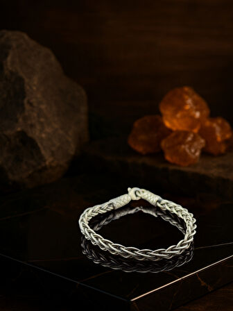 9,1 GR 1000 AYAR GÜMÜŞ KAZAS BİLEKLİK