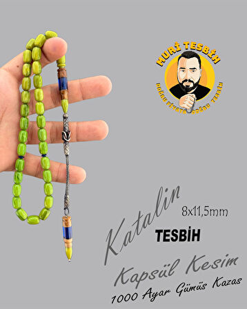 1000 AYAR GÜMÜŞ KAZAS EMİNE REŞVANİ KATALİN KAPSÜL KESİM 8X11,50