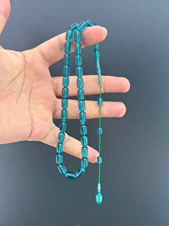 MURİ TESBİH SELİM CANLI ATEŞ KEHRİBAR KAPSÜL KESİM 7,25X11,50