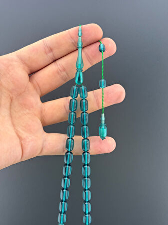 MURİ TESBİH SELİM CANLI ATEŞ KEHRİBAR KAPSÜL KESİM 7,25X11,50