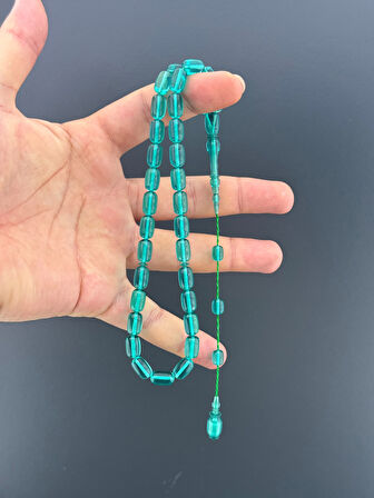 MURİ TESBİH SELİM CANLI ATEŞ KEHRİBAR KAPSÜL KESİM 7,25X11,50