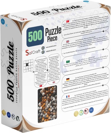 Sanat Temalı Puzzle, 500 Parça