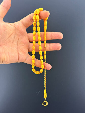 14 K ALTIN PÜSKÜL 13,5 GR RUS KALİNİNGRAD DAMLA KAPSÜL KESİM 7X11,25