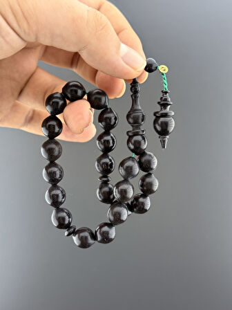 MEHMET ERBABACAN  MASKOT  ABANOZ  BEYZİ KESİM 10,5X12mm