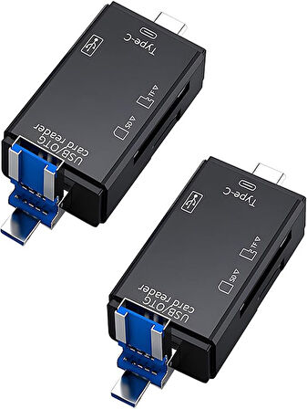 Kart Okuyucu Type-c Micro Usb Otg SD Kart/Micro Sd Kart Çok Fonksiyonlu Çevirici