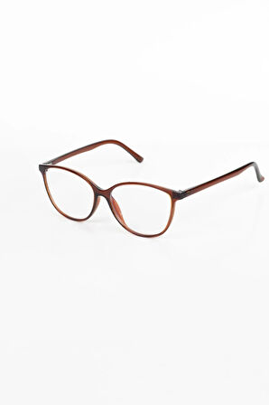 Lagertha Cateye Kahve Mavi Işık Koruyucu Ekran Gözlüğü