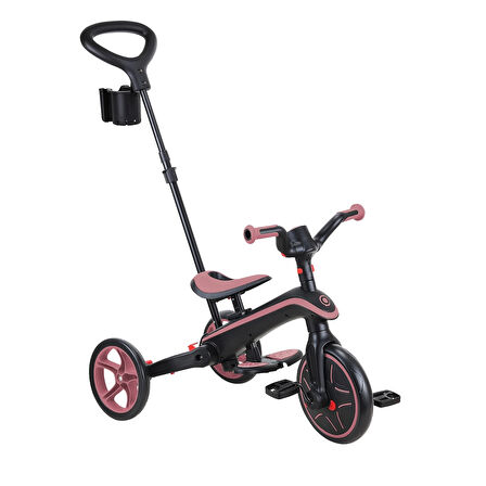 Globber Explorer 4in1 Katlanabilir Bisiklet Koyu Pastel Pembe