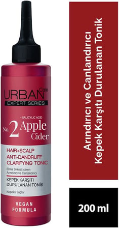 Urban Care Expert No.2 Apple Cider &amp; Salycylic Acid Kepek Karşıtı Tonik, 200 ml