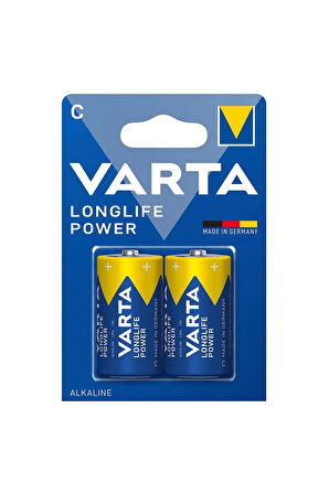 4914 longlife power alkalın C boy pil