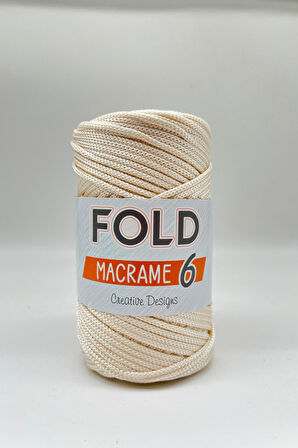 Fold Yarn Makrome İpi No:6 %100 PP - 010