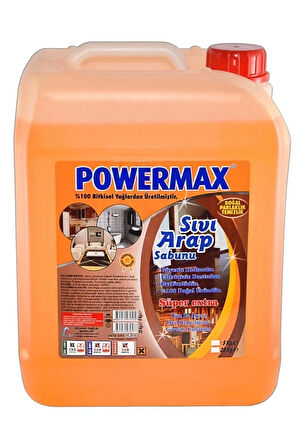 Powermax Sıvı Arap Sabunu 5 Kg ( 2 ADET )  10 Kg