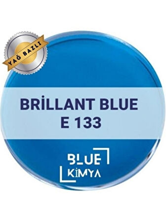 Lake Brilliant Blue 500 Gr Mavi E133 Yağ Bazlı Toz Gıda Boyası