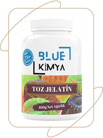 Jelatin Toz 100 Gr (HELAL SIĞIR JELATİNİ) Gelatin Powder