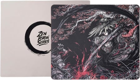 Klasse Zen Poron Series 490x420x3,5 mm E-Sports Gaming Oyuncu Mouse Pad (Speed, Asura, 49x42 cm)