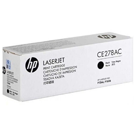 HP CE278AC (78A) Siyah Black Orjnal Toner P1566 / M1536dnf