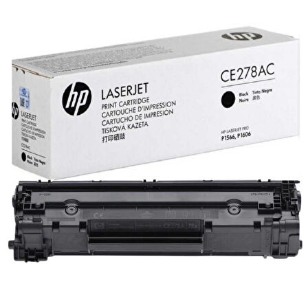 HP CE278AC (78A) Siyah Black Orjnal Toner P1566 / M1536dnf