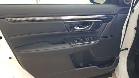 Honda CR-V 2018-2021 İç Kapı Açma Kolu Kaplaması Karbon