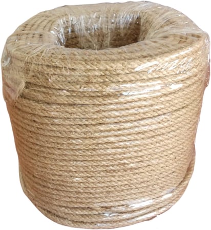 Jüt İ̇Pi Hasır İpi Kırnap İ̇Pi Kendir İ̇Pi Keten İ̇Pi - Süsleme Hobi El İ̇Şi Jüt İp Hasır İ̇P (5 Mm, Metre, 20)