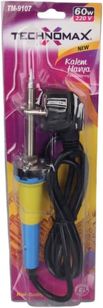 Technomax TM-9107 60 Watt Kalem Havya Lehim Makinesi AC220V 120cm Kablolu, Hızlı Isınma
