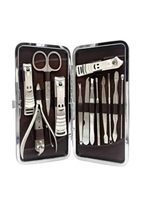 12 Parça Manikür Pedikür Seti