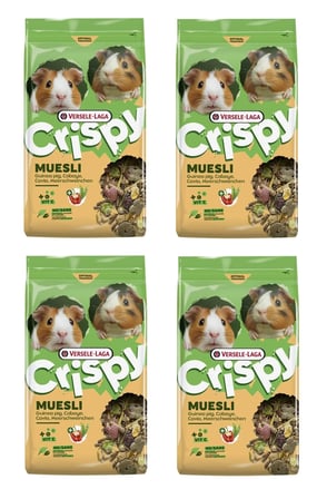 Versele Laga Crispy Muesli Gine Pig Yemi 850 Gr. X 4 Adet