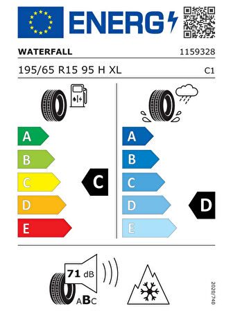 WATERFALL 195/65R15 95H XL SNOW HILL 3 2025 KIŞ LASTİĞİ