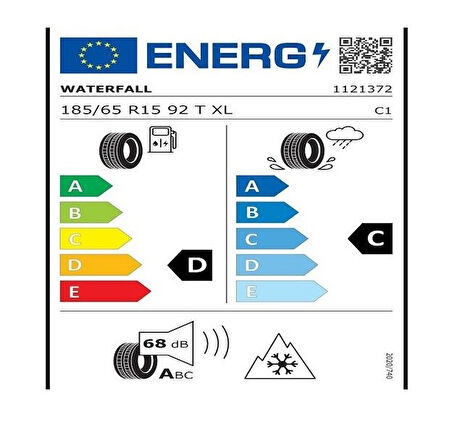 WATERFALL 185/65R15 92T XL SNOW HILL 3 2025 KIŞ LASTİĞİ