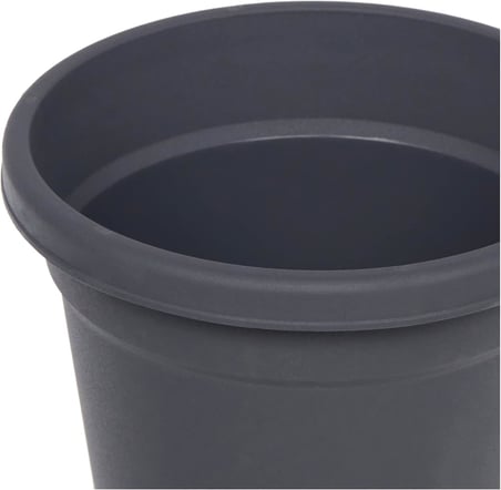 Serinova VHS3 Vaha Saksı 22cm, 3,9 Litre Dış Mekan Saksı Antrasit