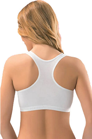 Kadın Sporcu Büstiyer Penye Yarım Atlet Nb6053