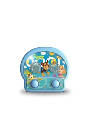 Işıklı Su Oyunu Paw Patrol Suda Halka Geçirme Nostaljik El Atarisi Pilsiz Su ile Çalışan 3+ Yaş Çocu