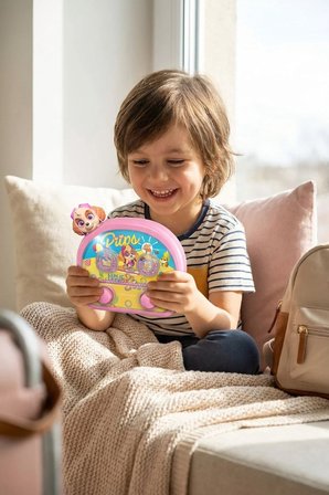 Işıklı Su Oyunu Paw Patrol Suda Halka Geçirme Nostaljik El Atarisi Pilsiz Su ile Çalışan 3+ Yaş Çocu