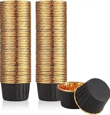 Orret Home 20 Adet Mini Muffin ve Cupcake Kalıbı – Yapışmaz Tek Kullanımlık Kağıt Kek Kalıbı, Isıya Dayanıklı, Renkli ve Pratik Pişirme Kabı, Muffin ve Cupcake Sunumuna Uygun (Kahve)