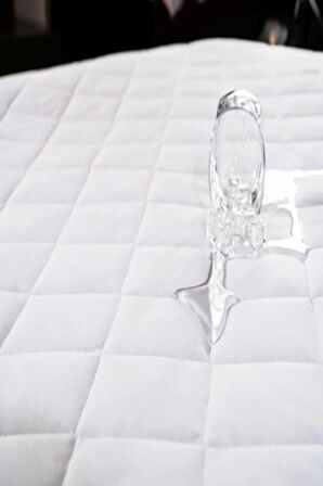 Kapitone Fitted Su Sıvı Geçirmez Alez Çarşaf Tek Ve Çift Kişilik Kapitoneli Pamuklu Yatak Alezi