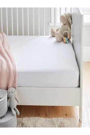 70x140 Su Sıvı Geçirmez Bebek Çocuk Yatak Alezi %100 Pamuklu Fitted Beyaz Renkli Yatak Koruyucu Alez